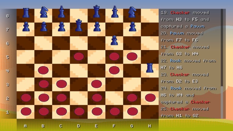 Chess v Checkers screenshot