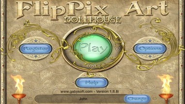 FlipPix Art - Dollhouse Image