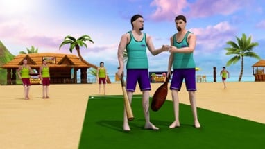 Friends Beach Cricket Image