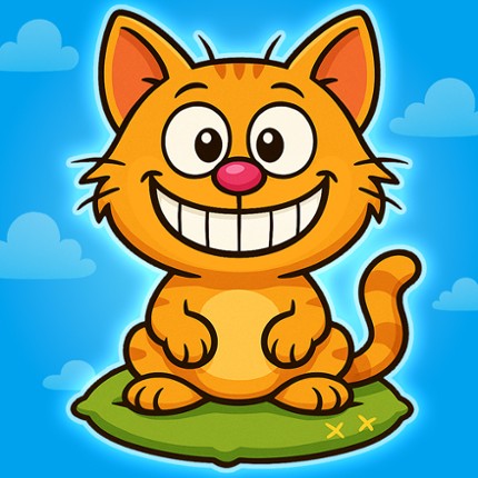 Hungry cat: physics puzzle Image