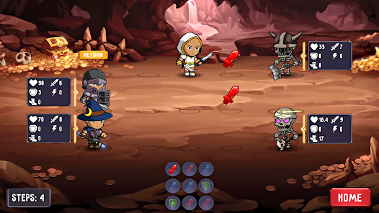 Puzzle Mighty Doom: Turn-Based screenshot