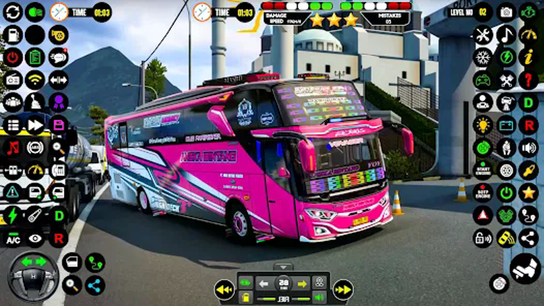 Public Coach Bus Driving Game screenshot