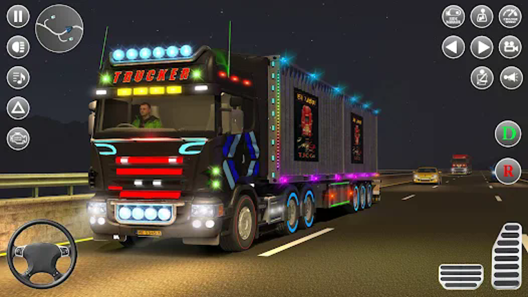 Euro Truck Game Transport Game screenshot