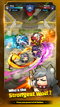 Go Go Wolf! - Idle RPG Image