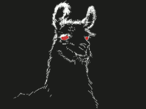 Llama God Image