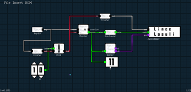 Micro - the Digital System Simulator screenshot