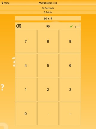 Multiplication 1x1 - Math Game Image