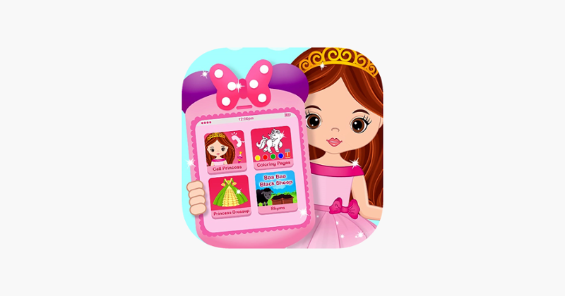 Pink Princess Phone Game Cover