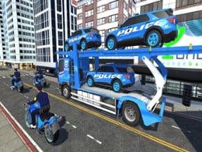 Police Truck Car Transport Image