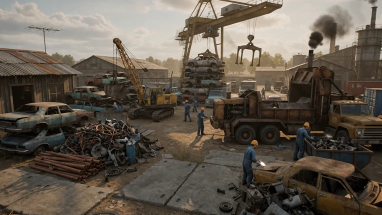 Scrap Yard Simulator screenshot