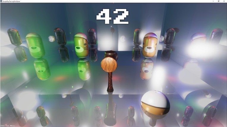 Simple Ray tracing Mini Game 10 screenshot