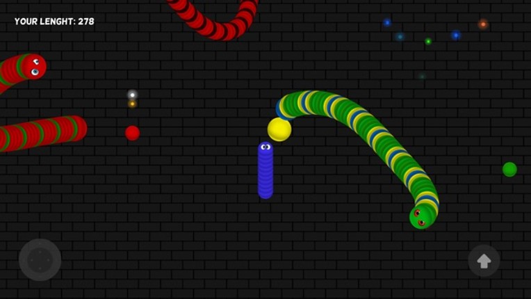 Snake Anaconda Dot &amp; Eat Color Games Image