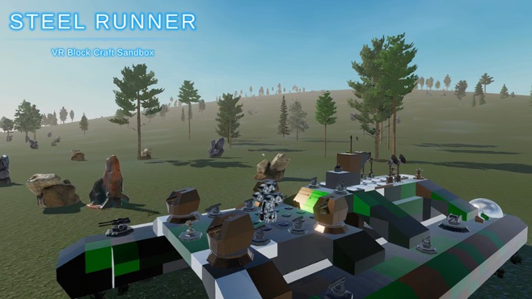 Steel Runner - VR Block Craft Sandbox screenshot