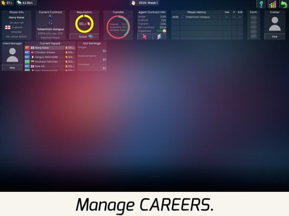 Superstar Football Agent screenshot