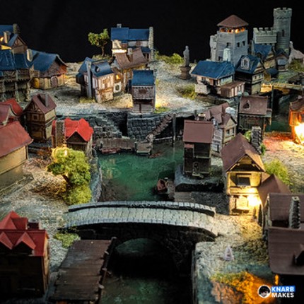 10mm Medieval Houses screenshot