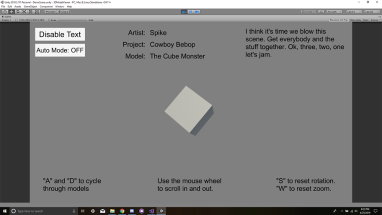3D Model Viewer Image