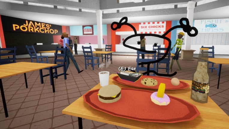 77p egg: Cubicle 77 screenshot