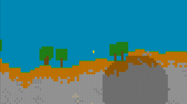 Basic Terraria world generation Construct 3 screenshot