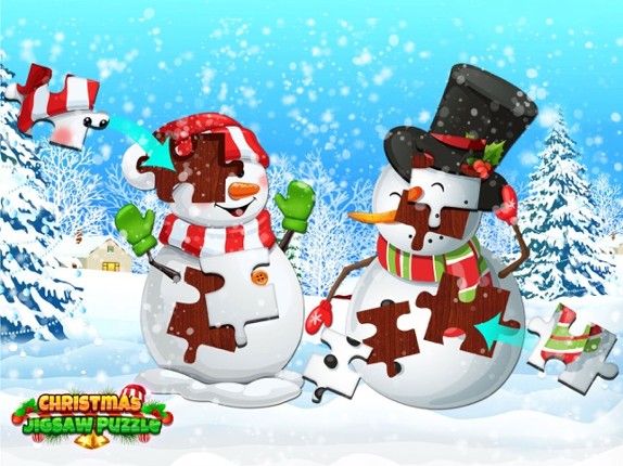 Christmas Crazy Jigsaw Puzzle Image