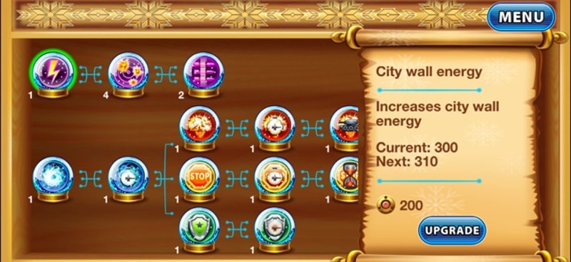 Defense Battle Xmas screenshot