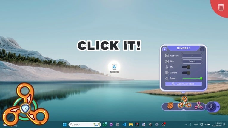 Desktop Fidget screenshot