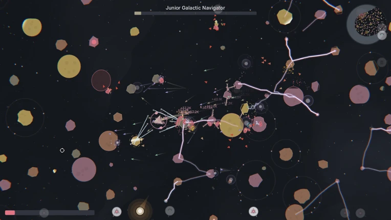 Drone Orbit: An Incremental Space Mining Drift Image