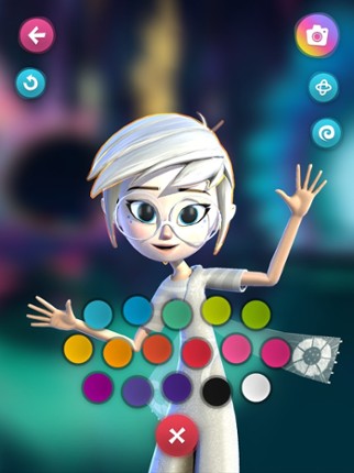 FairyTeens. Magic 3D Coloring screenshot