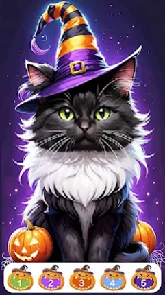 Cute Halloween Color screenshot