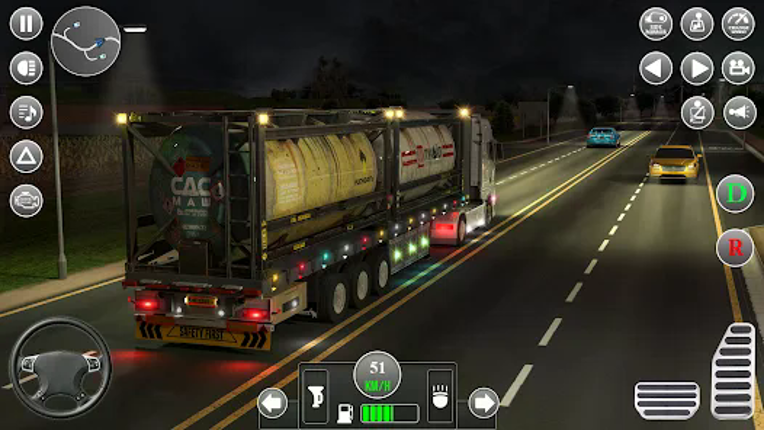 Euro Truck Game Transport Game screenshot