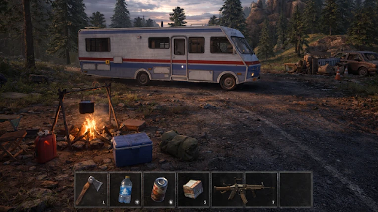 RV Simulator: Long Drive Road Image
