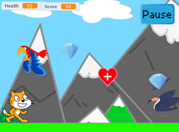 Scratch Cat Runner screenshot
