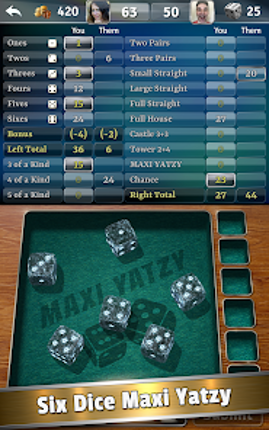 Yatzy Dice Master screenshot