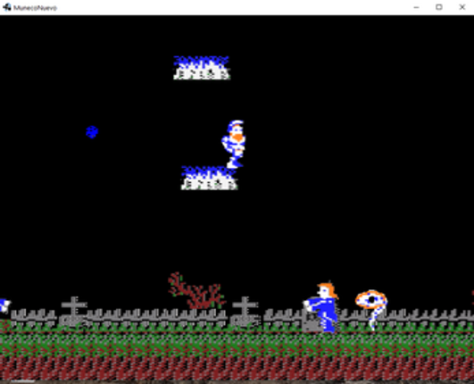 Ghost & Goblins (2016) amstrad sprites screenshot