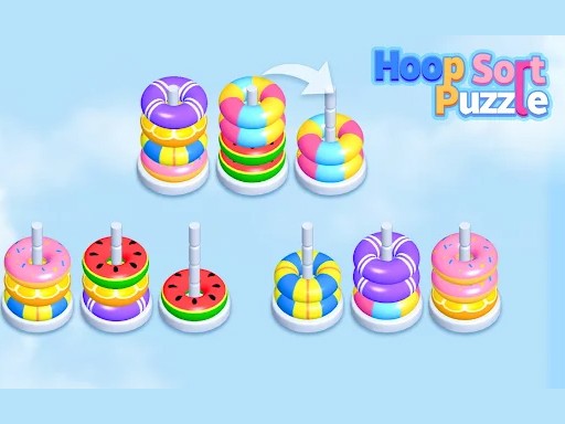Games like Hoop Stack Sort Puzzle 3D Game