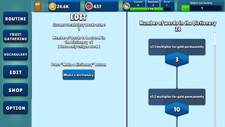 Idle Monkeylogy screenshot