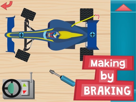 Kids RC Toy car mechanics Free Game for curious boys and girls to look, interact, listen and learn screenshot