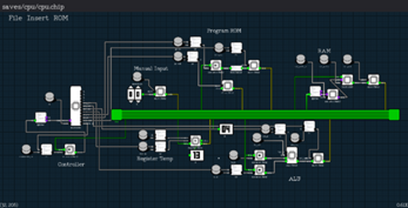 Micro - the Digital System Simulator screenshot