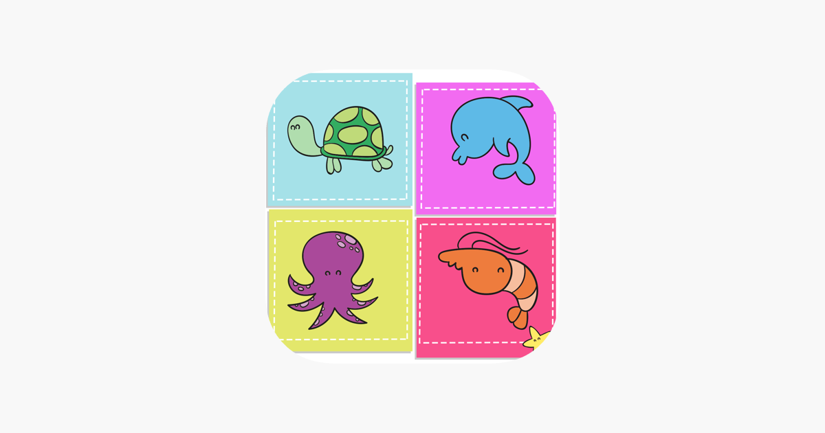 Games like Ocean Match Puzzle Find The Pairs for kid