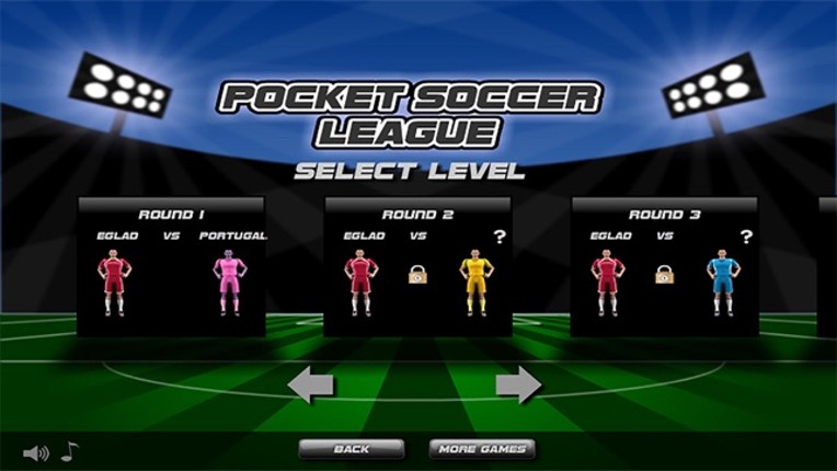 Pocket Soccer League - the Best Finger Soccer Game screenshot