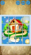 Puzzles - houses for children Image