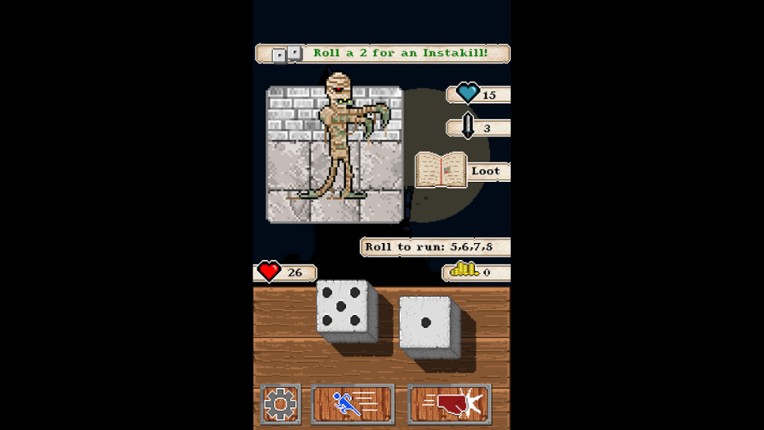 Snake Eyes Dungeon screenshot