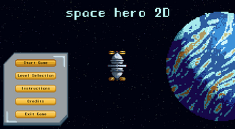 Space Hero 2D Image
