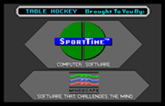 SportTime Table Hockey Game Cover