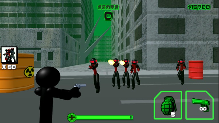 Stickman Zombie Shooting 3D screenshot