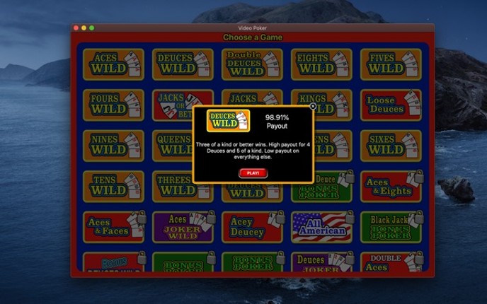 Video Poker Strategy screenshot