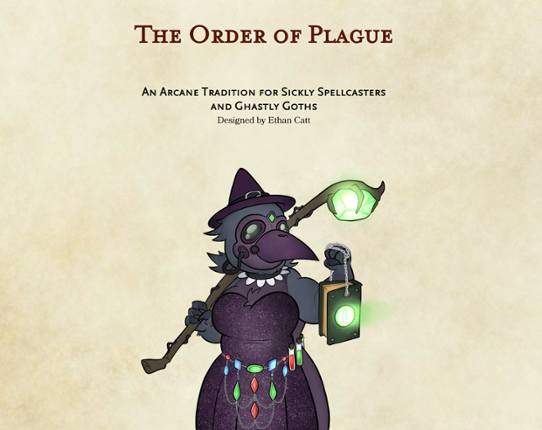 Wizard Subclass - The Order of Plague (D&D 5e) Image