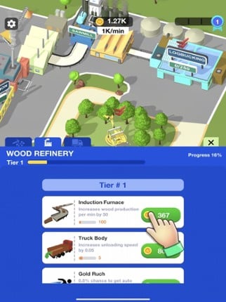 Wood Inc. ! screenshot