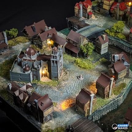 10mm Medieval Houses screenshot