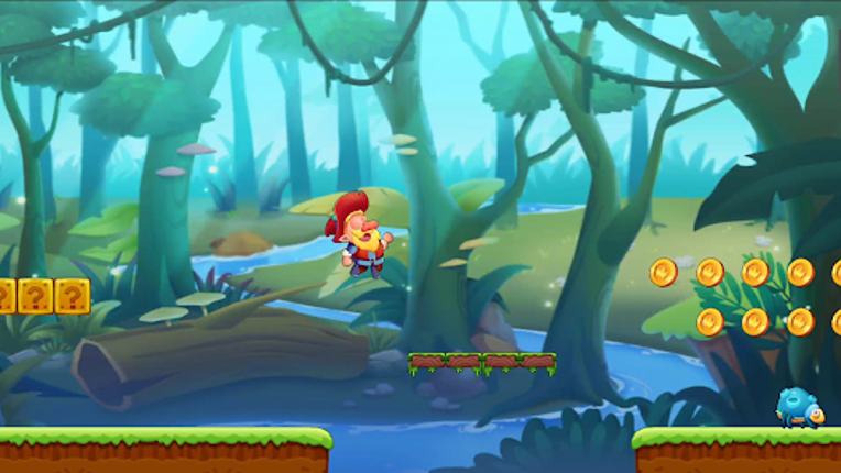 Bin's Adventure - running game screenshot