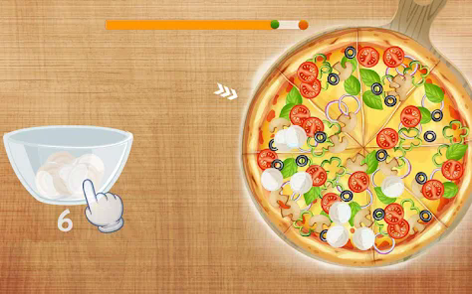 Puzzle for kids - learn food Image
